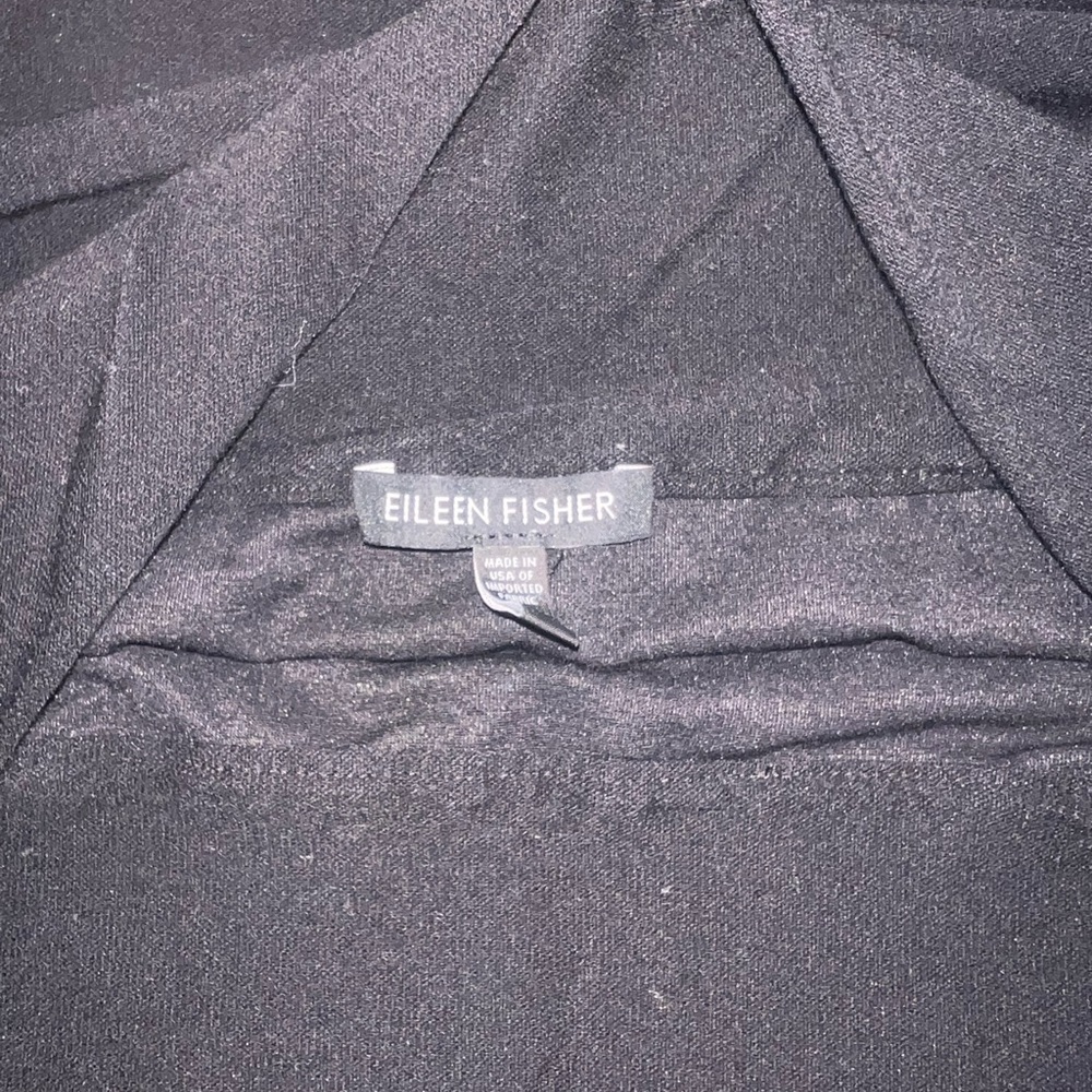 Eileen Fisher Black Pencil Skirt - Picture 2 of 4
